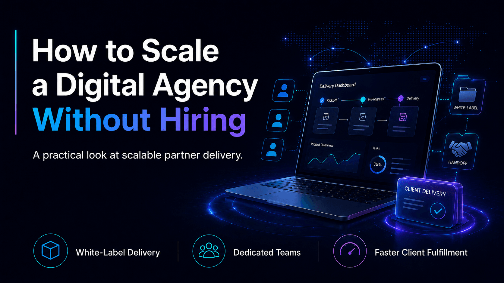 How to Scale a Digital Agency Without Hiring: iSkylar White-Label Delivery Case Study